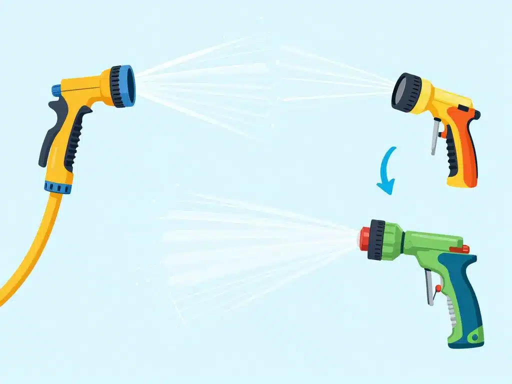 comparatif buse tuyau réglable rotative haute pression