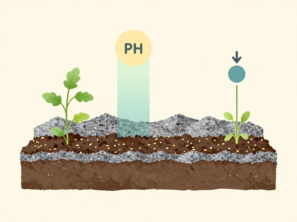 schéma cendre de bois désherbant et germination