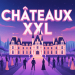 chateaux xxl élégant parc fête lumineuse