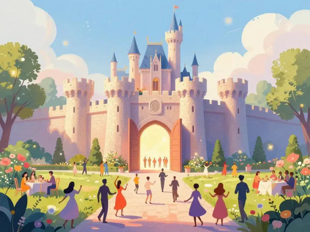 chateaux xxl activités invités ambiance magique