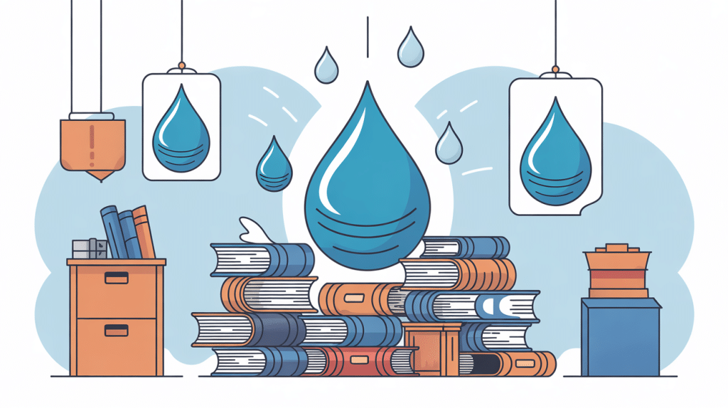 illustration conservation combien de temps garder les factures d'eau en France