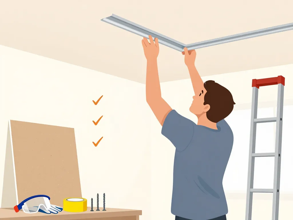 comment faire un plafond en placo préparation et outils