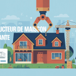 constructeur maison imprimante 3d illustration choix
