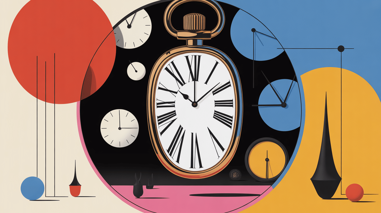 horloge dali fondue dans décoration moderne