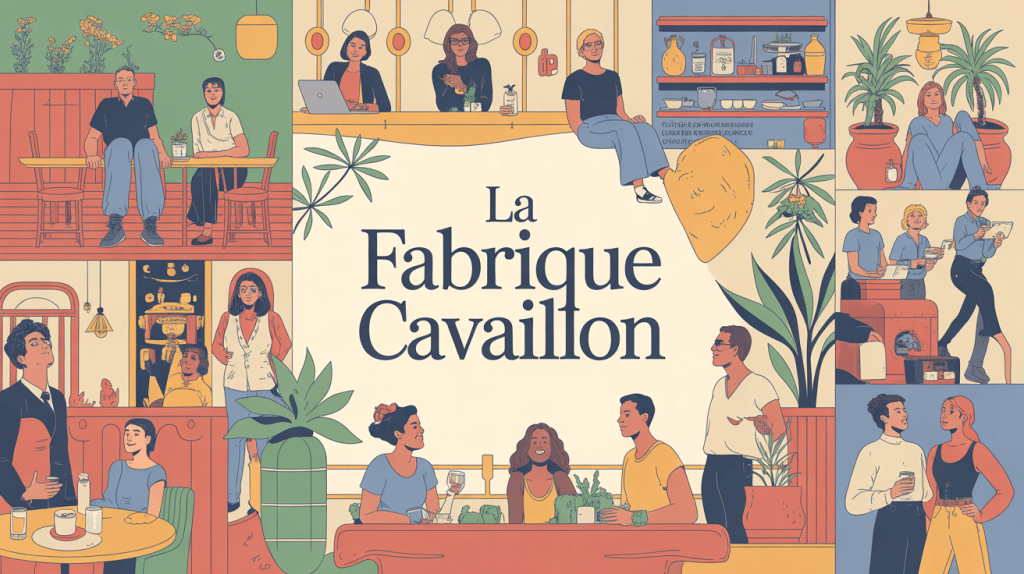illustration espace convivial la fabrique cavaillon