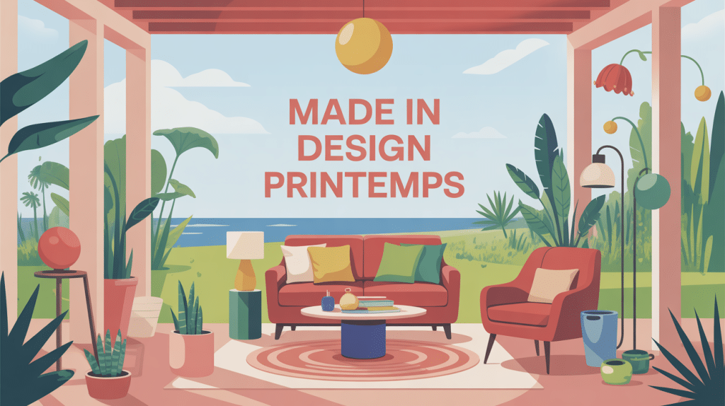 image ambiance intérieure made in design printemps