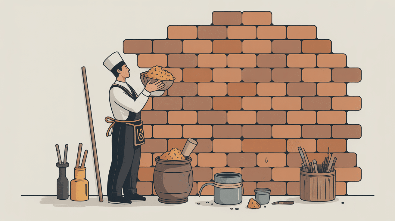 Mortier pour parpaing dosage idéal visuel explicatif