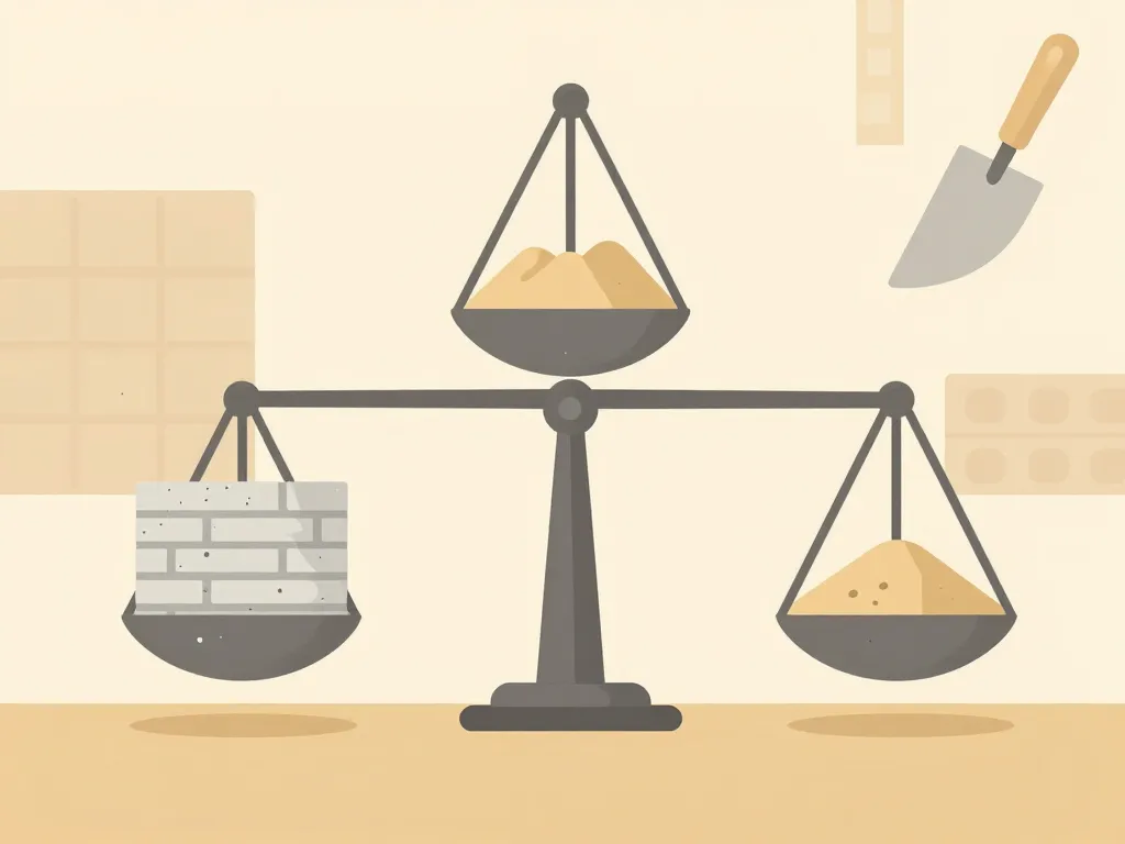 Dosage mortier pour parpaing proportions et cas courants