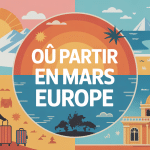 où partir en mars en europe illustration symbolique