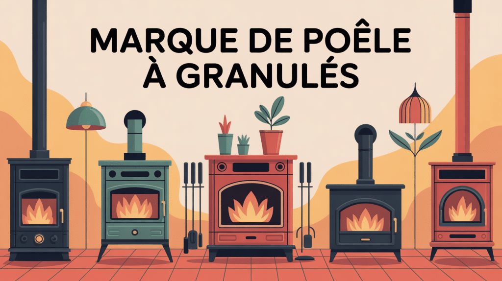 poele a granule quelle marque illustration différents modèles et marques
