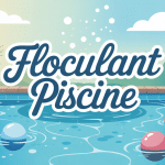a quoi sert le floculant piscine illustration eau limpide