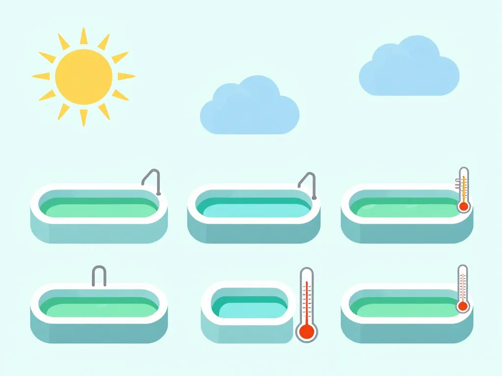 différentes piscines conditions pompe chlore choc