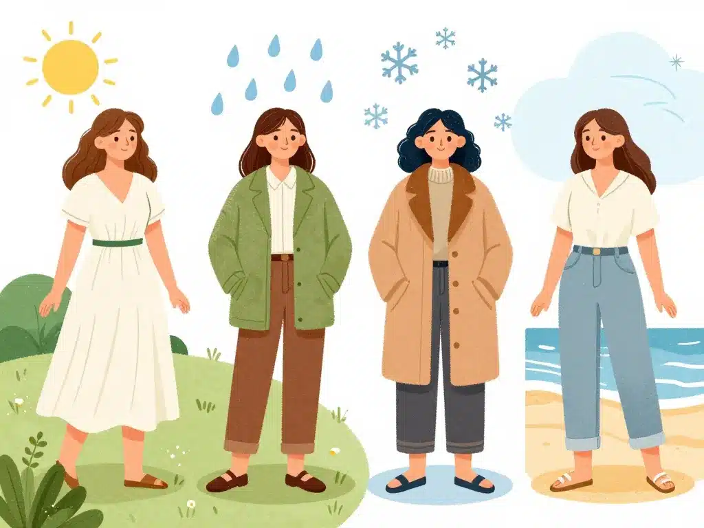 infographie saisonniere comment s habiller en albanie femme