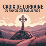 croix de lorraine du pignon des maquisards panorama montagne