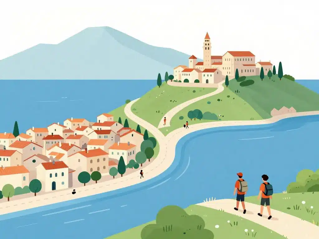 itineraire une semaine en albanie sans voiture entre ville mer et sites