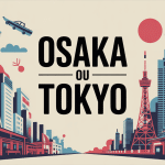 Image Osaka ou Tokyo choix métropole Japon