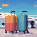 peut on prendre 2 bagages en soute air algérie illustration vectorielle