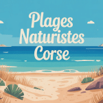 plage naturiste corse sauvage mer turquoise