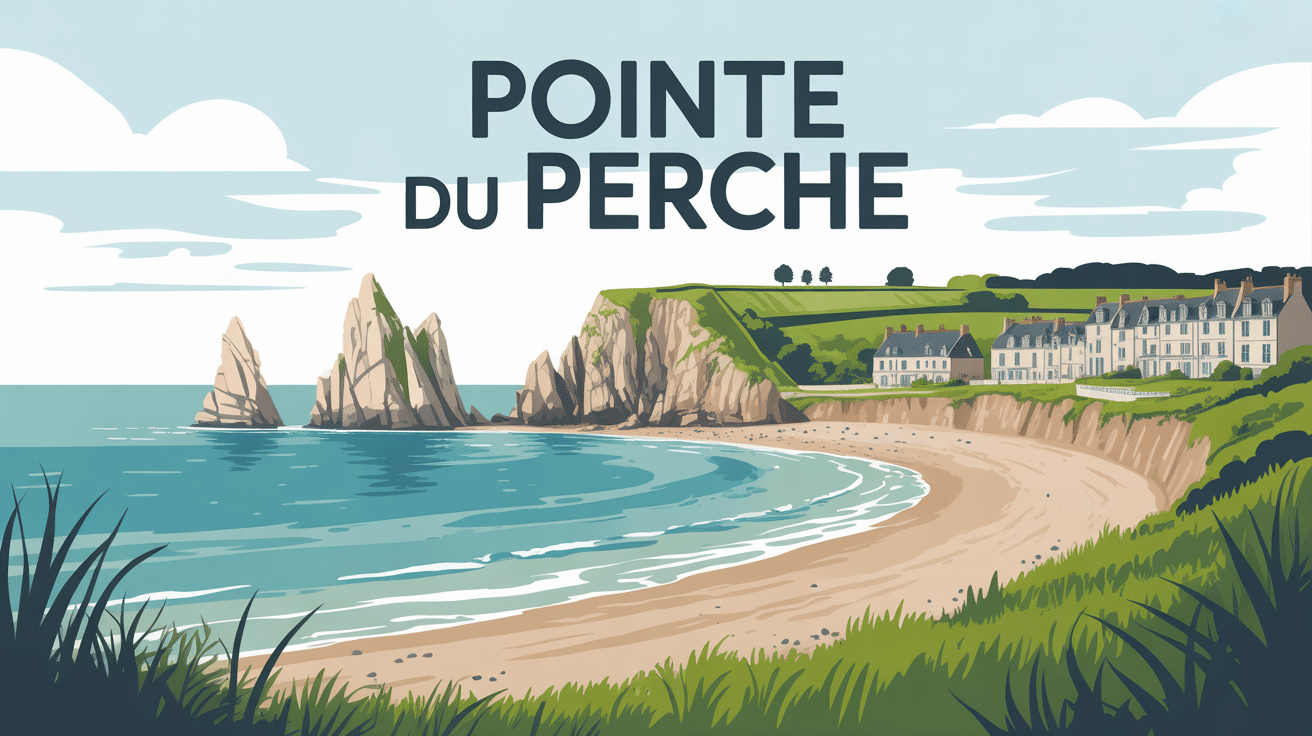 Panorama marin et bocage à la pointe du Perche