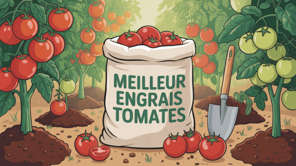Quel est le meilleur engrais pour les tomates sac NPK plants paillés
