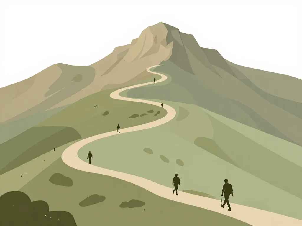 Schéma randonnée mont Gozzi sentier et terrain