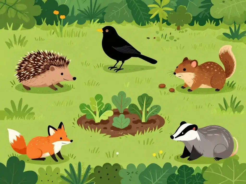 trou dans le jardin quel animal animaux responsables