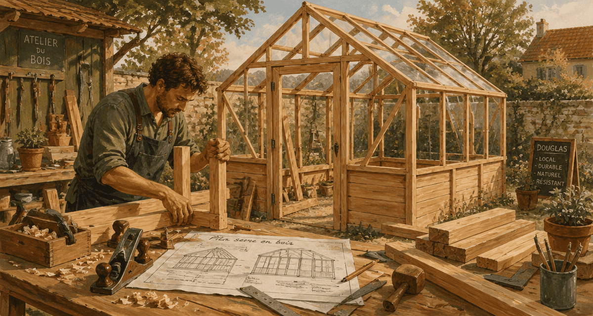 plan serre en bois pdf gratuit montage artisan