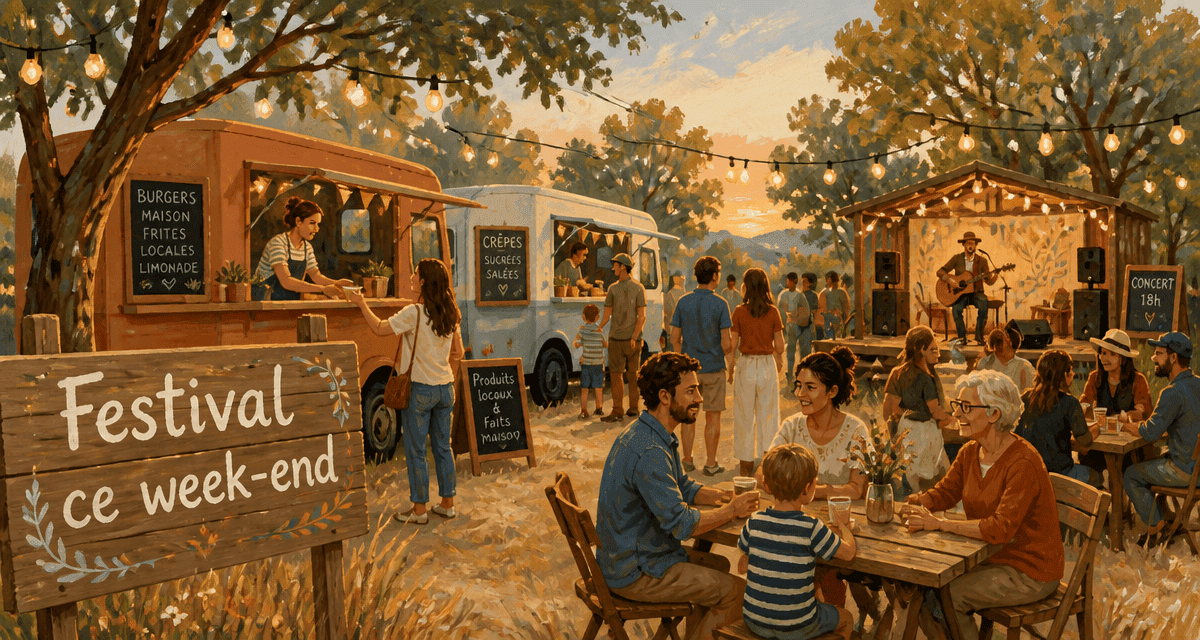 festival ce week-end autour de moi scène conviviale plein air