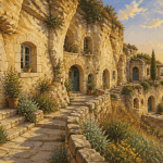 habitat troglodytique maisons creusées France