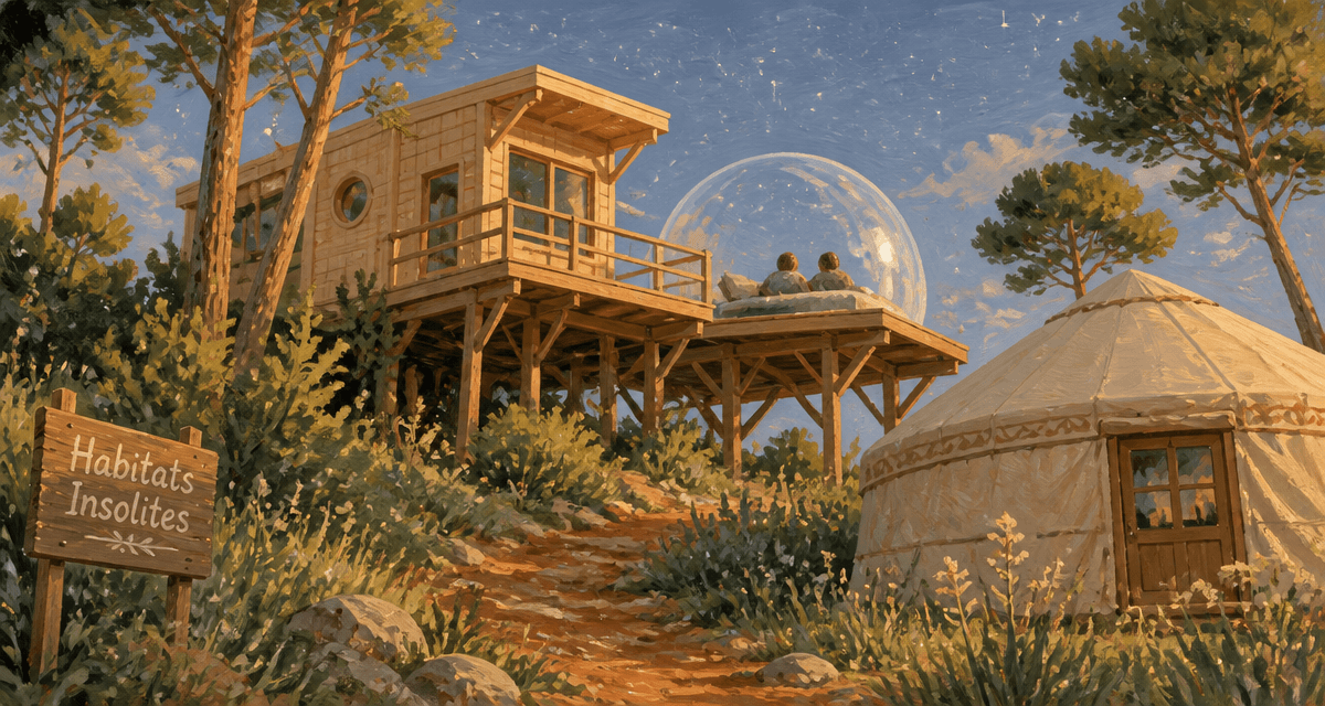 habitats insolites tiny house yourte nature