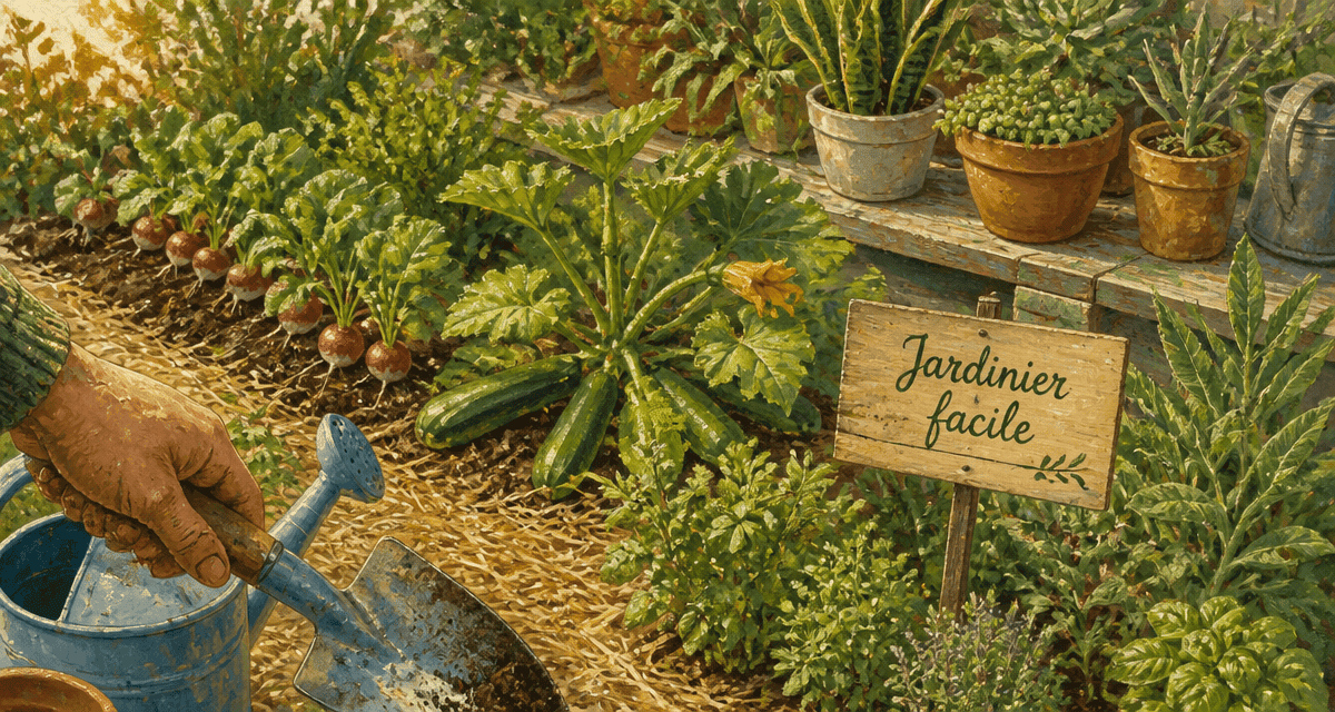 jardinier facile potager familial outils