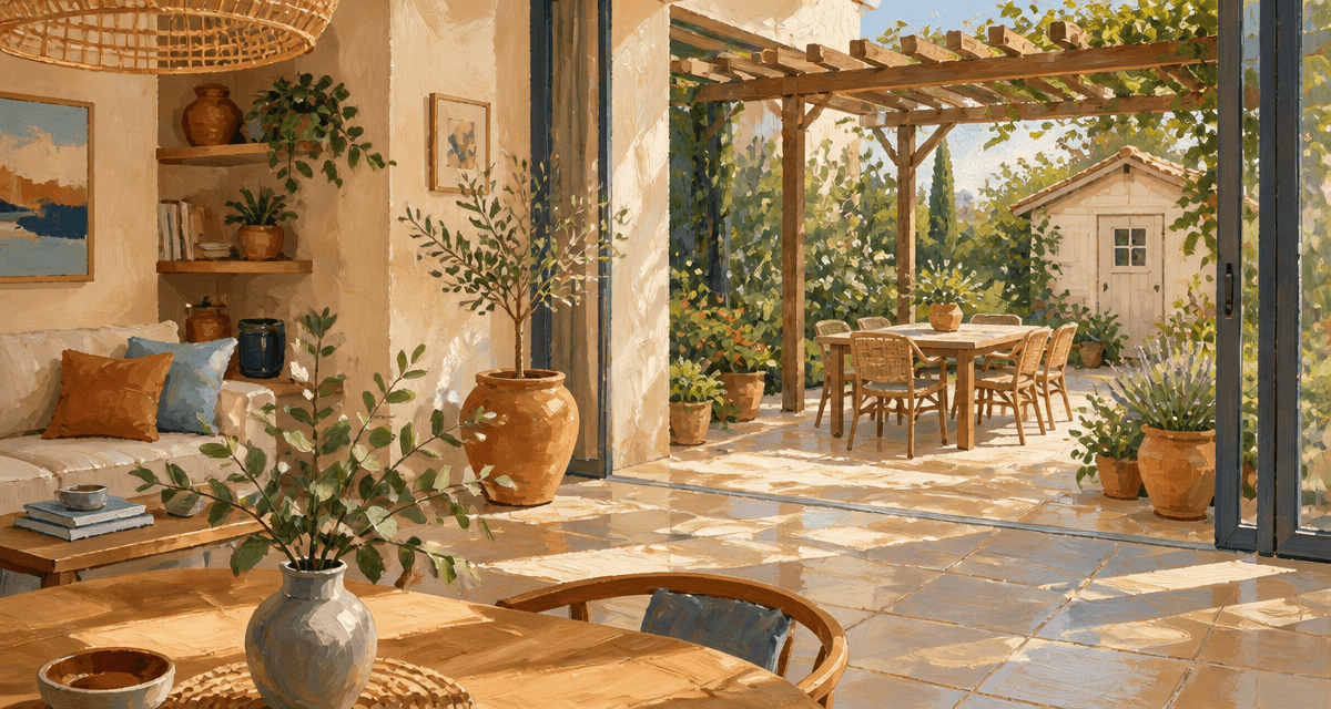 Ma maison mon jardin intérieur ouvert sur terrasse