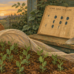 quand semer les petit pois avec la lune au potager