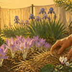 que planter en juillet août fleurs paillage bulbes colchiques cyclamens
