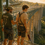 saut al elastique prix viaduc harnais moniteur