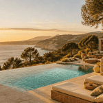 villas à louer en corse piscine vue mer