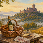 aire haut koenigsbourg table pique-nique château