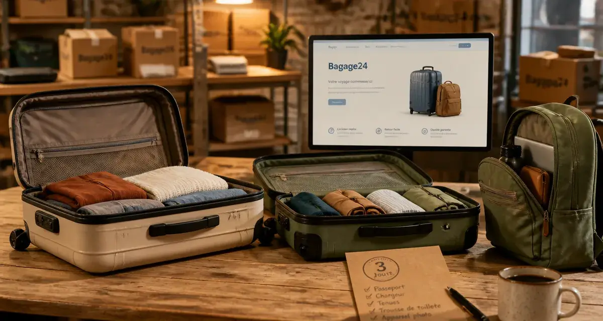 Bagage24 avis : bagage cabine et livraison en 3 jours