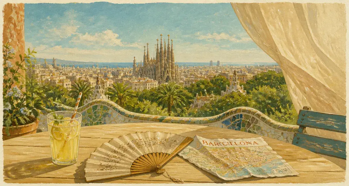 Barcelone quand partir : Sagrada Familia et Parc Güell, ambiance calme