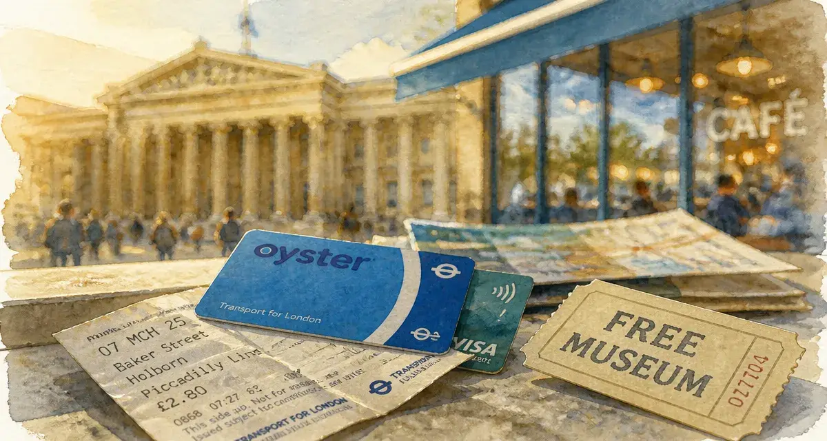 Bons plans Londres : Oyster Card et billets FREE MUSEUM