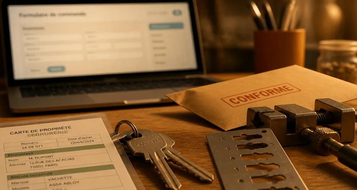 Clef en ligne avis : clés conformes sur commande en ligne