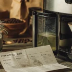 Comment détartrer une machine à café : détartrage avec acide citrique et entonnoir