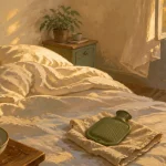 Comment se rafraîchir la nuit : chambre sans climatisation, draps et ventilateur