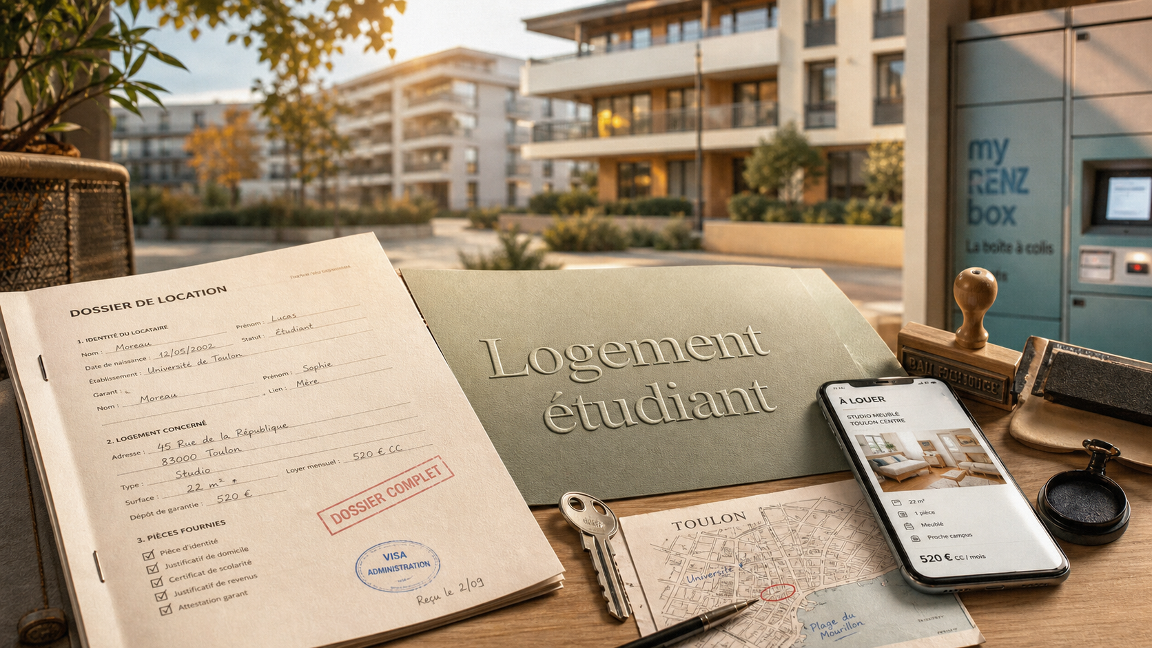 Logements etudiants Toulon : studio, colocation, Crous