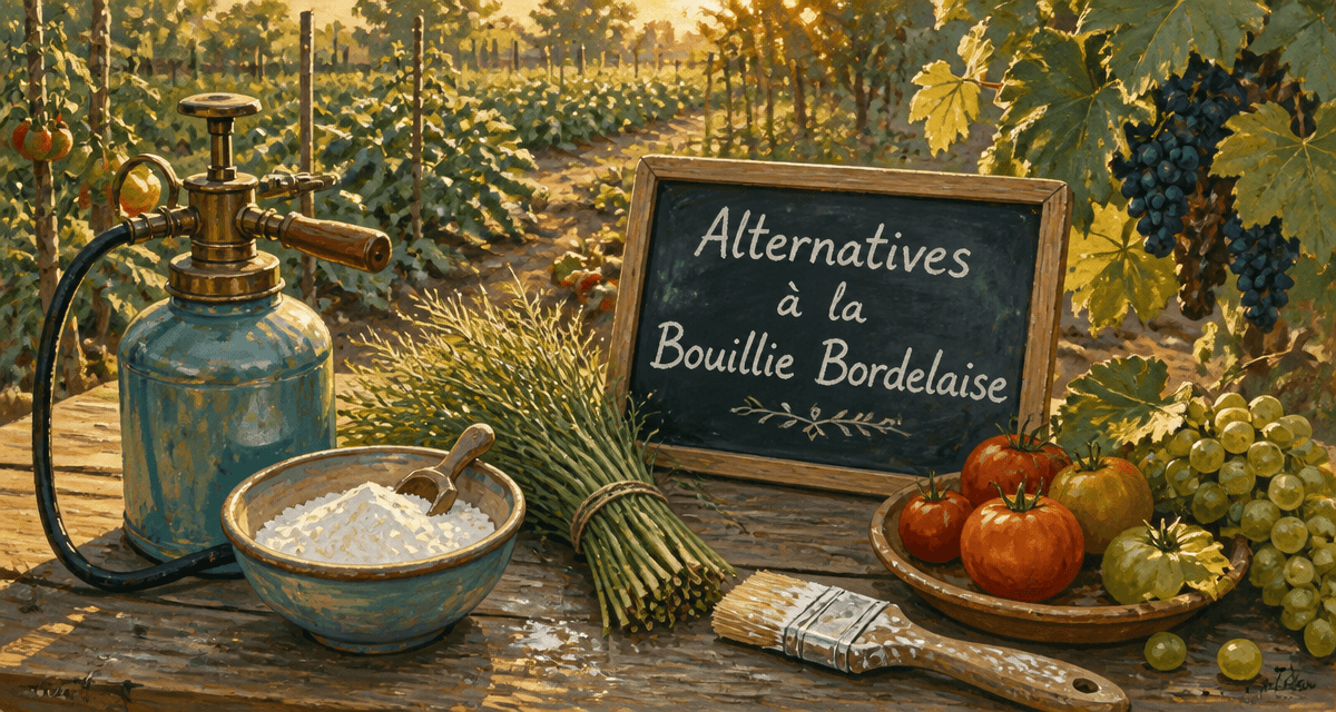 Par quoi remplacer la bouillie bordelaise alternatives naturelles en potager