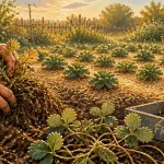 Que faire des vieux fraisiers retirés du potager