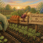 que peut on planter dans le jardin en ce moment légumes racines semis