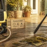 Quelle puissance pour un karcher sur terrasse bois : pression et débit