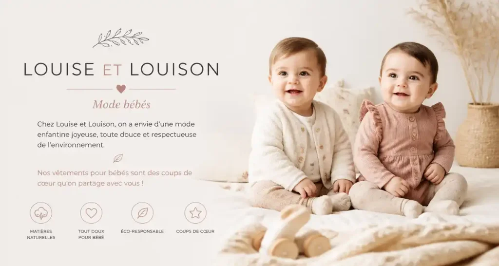 Bébés et Enfants – LOUISE ET LOUISON