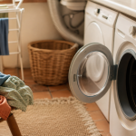 Avis lave linge séchant : gain de place en appartement